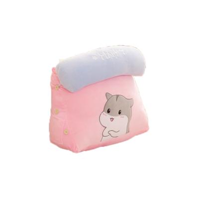 China Antistatic Wholesale Plush Fabric PP Cotton Waist Back Cushion Pillow for sale