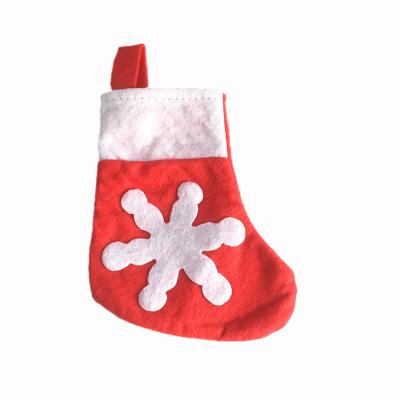 China Custom PLUSH Decoration Christmas Hanging Felt Christmas Socks Kids Christmas Stockings for sale