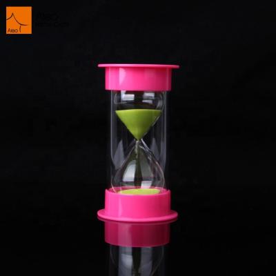 China Wholesale unique plastic decoration pink hourglass 10 minute sand timer gift/timing/timer for kid toys factory supply for sale