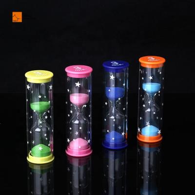 China Gift/timing/decoration star plastic sand timer, plastic hourglass, 30 minutes second sand timer for sale