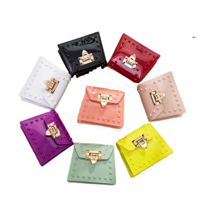 China Wholesale Custom Single Shoulder Jelly Bags Women Handbags Ladies Crocodile Pattern Wholesale 2021 Fashion Manufacturers for sale