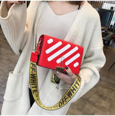 China 2021 Fashion Lady Small Square Bag Casual Style Stripe Bags Women Handbags Ladies Messenger Bags Crossbody for sale