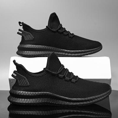 China Fashionable Light Weight Mens Shoes Breathable White Mens Sneakers Lace Up Walking Shoes for sale