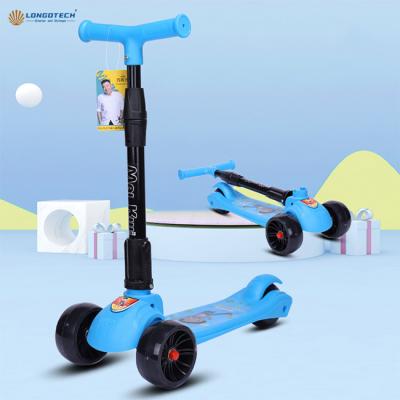 China Electric Exercise Balance Scooter Kids Foldable Portable 3 Wheel Scooter Electric Kick e Scooter for sale