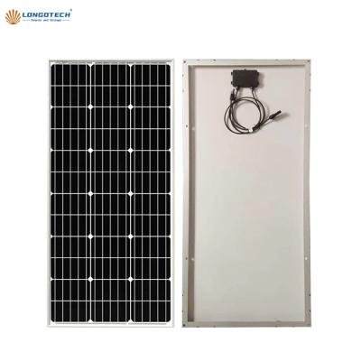 China Manufacturers Wholesale 100W Monocrystalline Silicon Solar Power System Solar Panels Solar Panel for sale