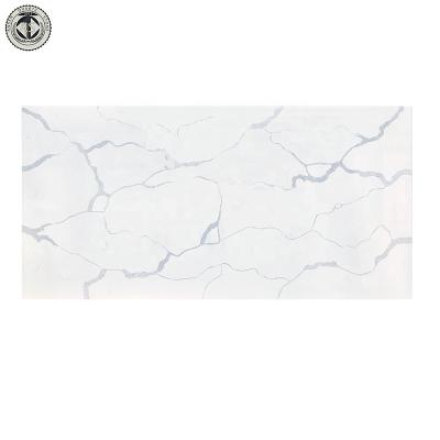 China Calacatta Luna Stone Island Clothing Calacatta Tile Quartz Dining Table Top for sale