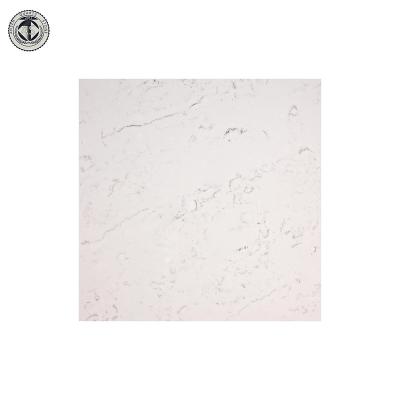 China Carrara Series Big Slab Artificial Bathroom Marble Stone Slab Quartz Stone Vanity Counter Top for sale