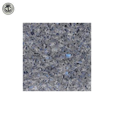 Cina Largest Size Surface Blue Quartz Stone Galaxy Quartz Slab for Bathroom Sink Countertop in vendita