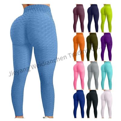 China Plus Size 2022 Autumn Casual Fashion Stacked Gaiters Knitted Fitness Women Solid Skinny Pants High Waist Sporty Stretch Pants for sale