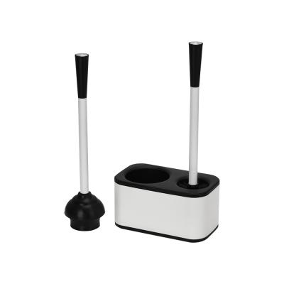 China Modern viable bathroom toilet brush and toilet plunger combo for sale