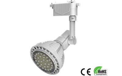 China Energy Efficient PAR38 60w Led Track Light Fixture 2700K - 6500K AC85 - 265V for sale