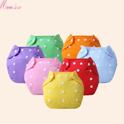 China Printed Washable Diaper Bag With Changing Station Organic Bamboo Diapers Backpack Reusable Diapers Breathable Cloth for sale