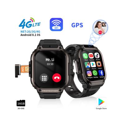 China DM63 SmartWatch Bateria 1000mah, 5G SIM Card Smart Watch AMOLED tela 2,13 polegadas à venda