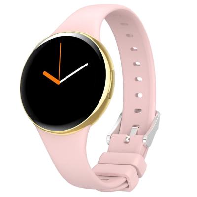 China DM75 Women'S Health Smart Watch IP68 Waterproof Female Smartwatch AMOLED Screen for sale