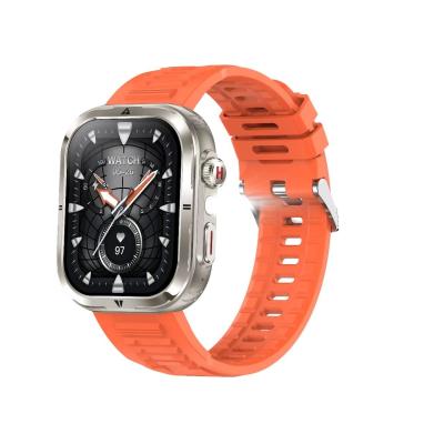 China MK86 Sport Smart Watch Flashlight IP68 Waterproof BT Call Blood Oxygen Large Battery for sale