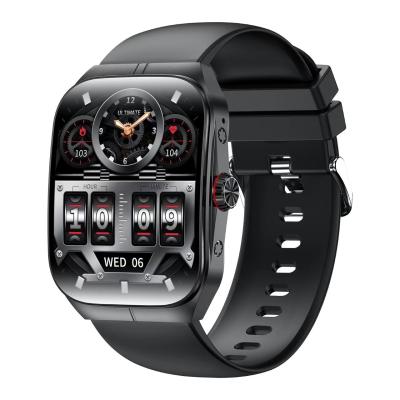 China HK80 Bluetooth Sport Reloj inteligente con pantalla de amortiguador Reloj inteligente de monitoreo del sueño NFC en venta