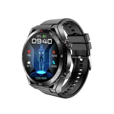 China Health Smart Watch ET450 Blood Press Blood Oxygen ECG+PPG Body Temperature Smart Watch for sale