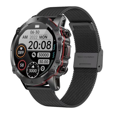 China AK56 Bluetooth Sport Smart Watch 1.43 Inch Round Screen Sport Heart Rate Waterproof Smartwatch for sale