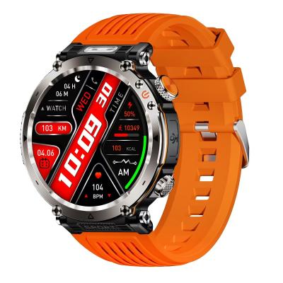 China HT30 IP68 Waterproof Sport Smart Watch , 600mAh Battery SmartWatch With Flashlight Compass for sale