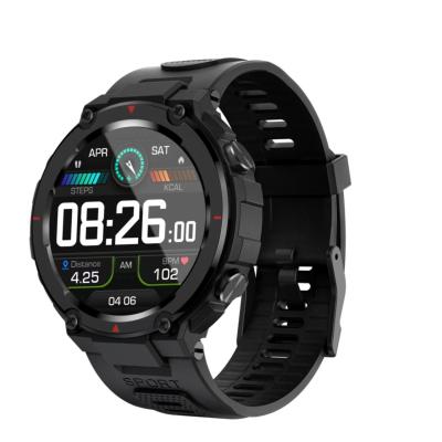 China G18 Fitness Tracker Smartwatch 1.32 inch Screen Waterdicht Sport Smartwatch Met BT Calling Te koop