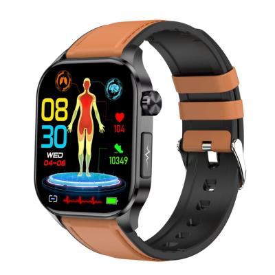 China ET580 SmartWatch IP68 Waterproof ECG Blood Pressure Monitoring Smart Watch for sale