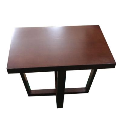 China New Customized Classic Design Hotel Coffee Table Tea Table Solid Wood Round Table for sale