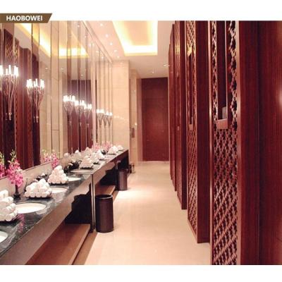 China Contemporary Decorative Wood Panels In MDF Hotel Interior Wood Wall Panel for sale