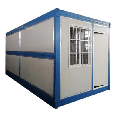 China Modern hot cheap portable eps sandwich panel folded prefab house fast and easy to install to assemble for sale