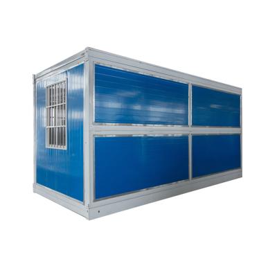 China Modern Hot Selling 20ft Prefab Collapsible Portable Prefab Folding Container Homes For Living for sale