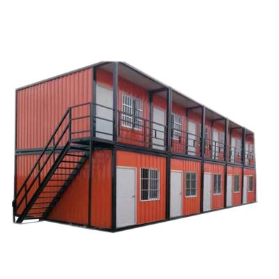 China Modern hot cheap mobile homes for sale 2 storey container house with toilet for sale