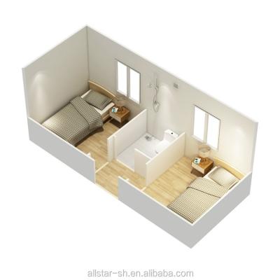 China Factory Supply Modern Chinese Capsule Hotel / Sleeping Pods / Modern Container Houses for sale