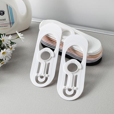 China 4 Pieces Rack Anti-deformation Storage Clip Household Affordable Multifunctional Drying Plastic Jars Training And Finishing Foldable Shelf for sale