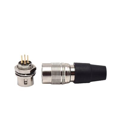 China audio & 061 6 PAIRS High Quality 6SR 6 Terminal 8mm Metal Plug Male Female Video Camera Plug Circular Electrical Power Adapter Connector for sale