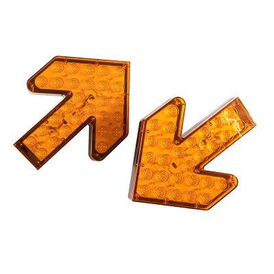 China Light truck amber street guide arrow light guide vehicle arrow mark exterior perimeter led light for sale