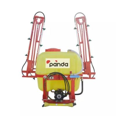 China High Pressure Agricultural Machinery Tractors Mounted Rod Mist Machine Folding 600L Hydraulic Boom Sprayer for sale