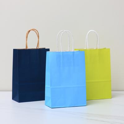 China Recycled Materials Custom Full Color Printed Paper Bag For Wig Beauty Jewelry Packaging Clothing Store Boutique Packaging Bag for sale