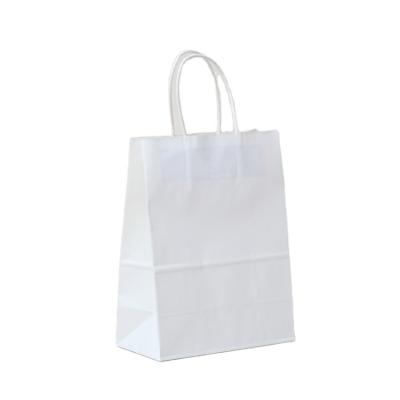 China Recyclable Custom Printed Your Own Logo Carrier to Go Restaurant Food Delivery Packaging Kraft Takeout Takeaway Lunch Paper Bags for sale