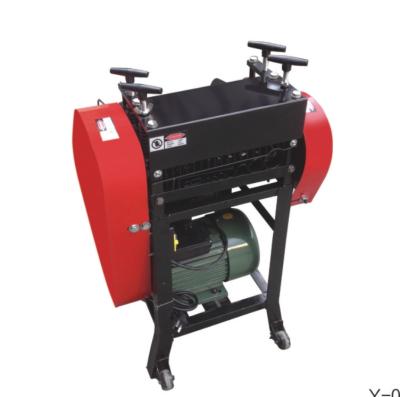 China Scrap stripping machine stainless steel cable cutting stripping machine LA-Y-005/scrap copper wire rope recycling machine/cable cutting and peeling machine for sale