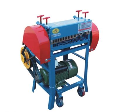 China Scrap Copper Stripping Machine LA-Y-006-1 Rigid Multiple Layers Coax Stripping and Slitter Tire Copper Cable Automatic Stripper Peeling Machine for sale