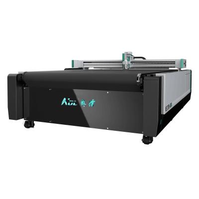 China CNC Carpet Knife Cutter AOL Printed Carpet Carpet Oscillating CNC Knife Cutting Machine for sale