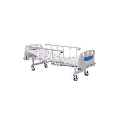 China : Back section up/down. B: High/low knee section. C: Whole product two cranks professional bed up/dwon 2021 multifunctional adjustable hospital bed nursing care bed for sale