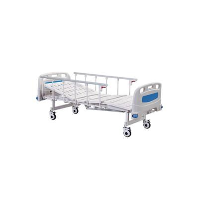 China : Back section up/down. B: High/low knee section. C: High standard up/dwon bed whole factory supply good quality nursing manual hospital bed in patient care hospital nursing bed for sale