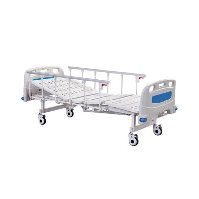 China : Back section up/down. B: High/low knee section. C: Whole medical bed up/dwon care bed up/dwon bed mattress two cranks manual nursing bed for the elderly for sale