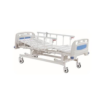 China : Back section up/down. B: High/low knee section. C: Whole bed up/dwon electric hospital bed modern style medical electric adjustable hospital beds good prices for sale