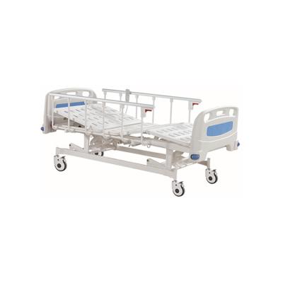 China : Back section up/down. B: High/low knee section. C: Whole bed up/dwon China popular adjust electric medical bed sight hospital bed triple function electric medical bed customized for sale