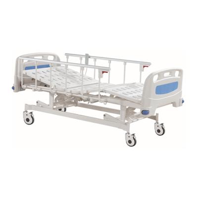 China : Back section up/down. B: High/low knee section. C: Whole factory direct sale high level electric bed up/dwon bed hospital three function good functions for sale