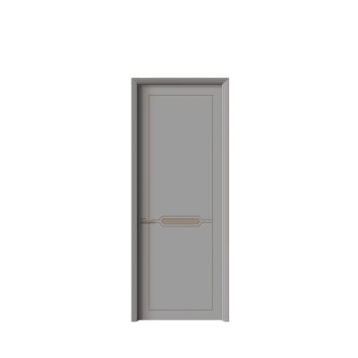 China Simple Modern Essential Style Inswing Prehung Interior Wood Doors for sale