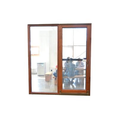 China Quality Fashionable Aluminum Clad Solid Wood Doors Guaranteed by Modern Low Price for sale