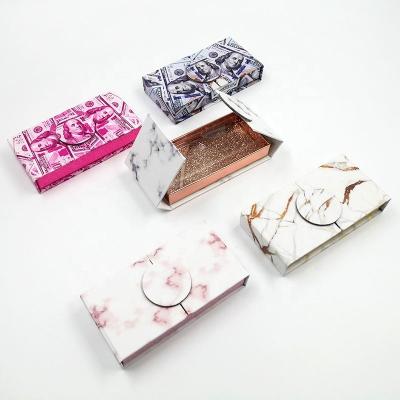 China Wholesale Open Handmade Double Side Eyelash Extension Box Packaging Eyelash Boxes Bulk for sale