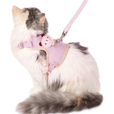 China Quick Release Pet Harness Vest Wear Resistant Adjustable Leash Set Pet Accessories for sale